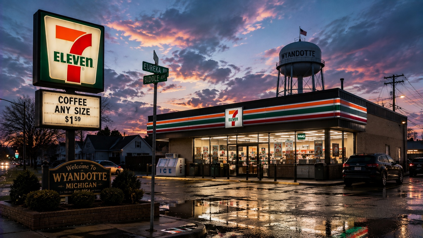 NNN 7-Eleven Corporate Wyandotte, MI