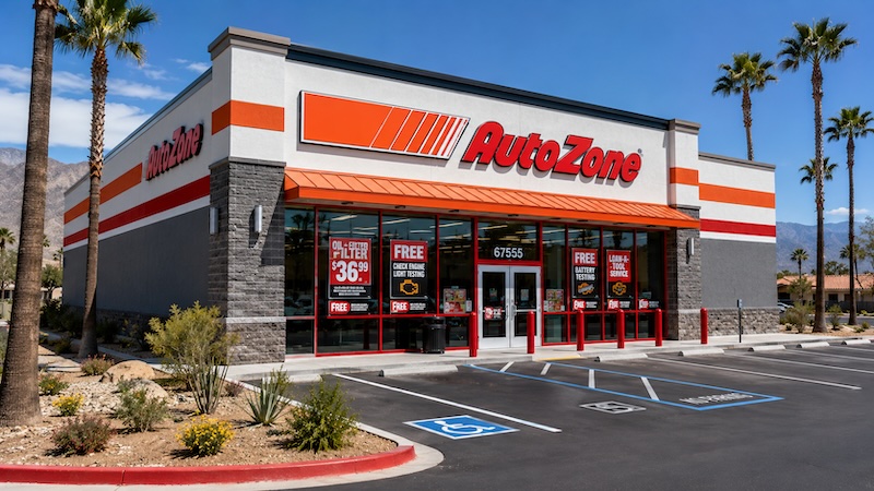 NNN AutoZone Corporate Ground Lease Cathedral City (Palm Springs), CA