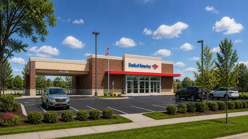 NNN Bank of America Corporate Rochester Hills Detroit MI