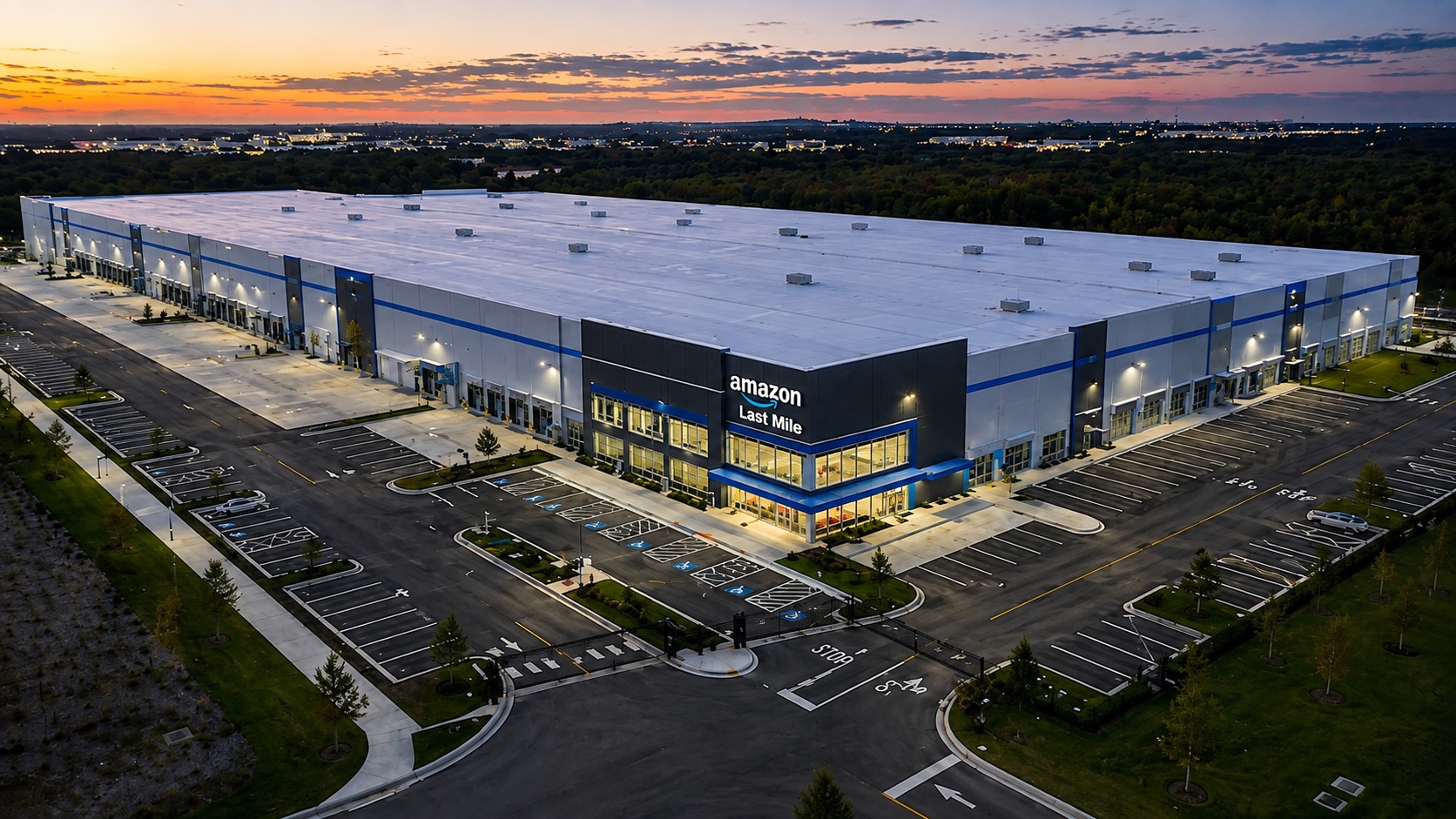 Amazon Last Mile facility