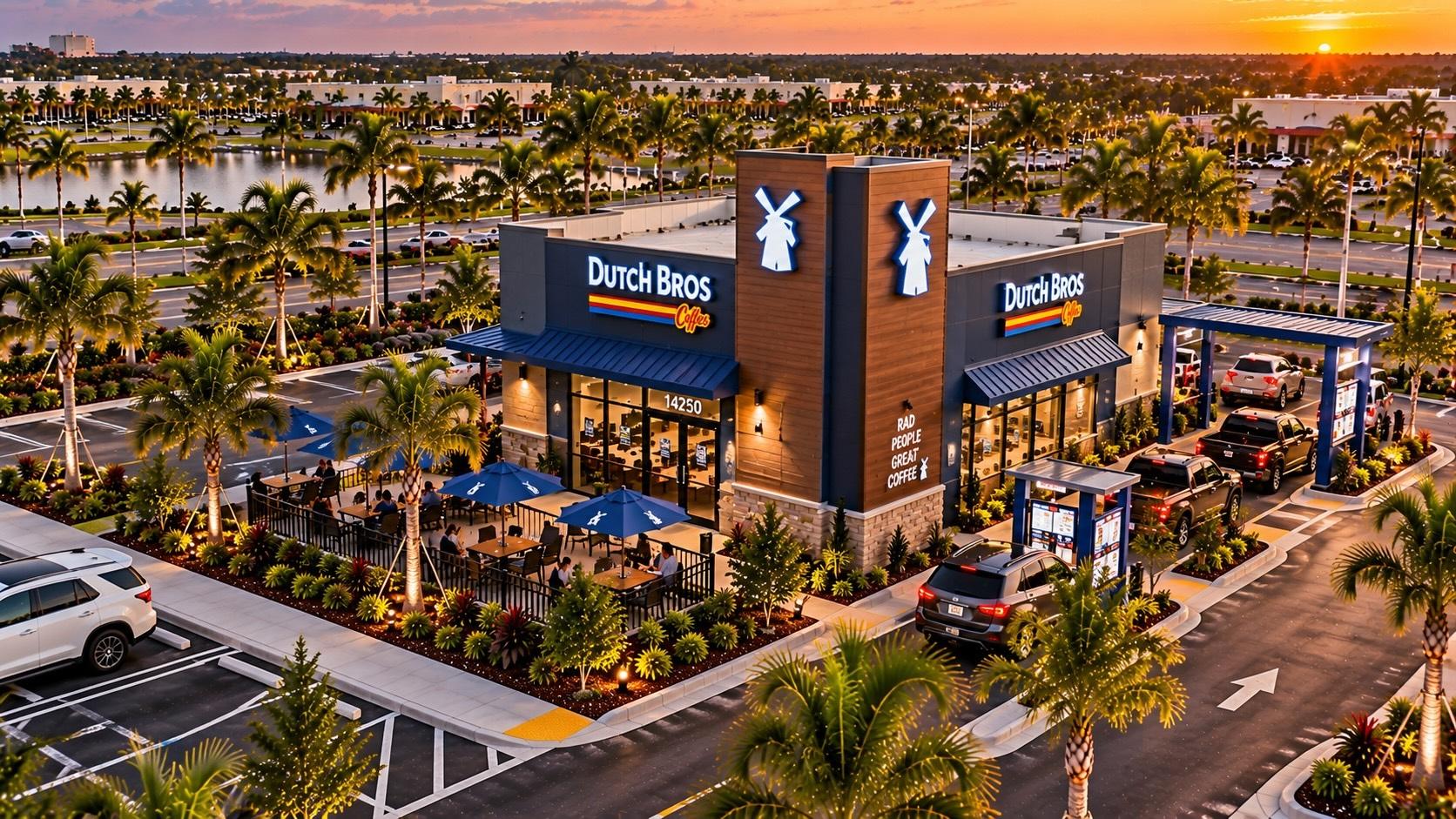 Dutch Bros drive-thru coffee NNN property