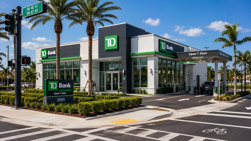 NNN TD Bank Corporate Miami, FL